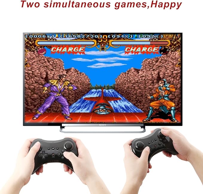 Wireless Gamepad Controller For Nintendo Wii U Bluetooth Game Controller Joystickgamepad Amazon Ca Computers Tablets