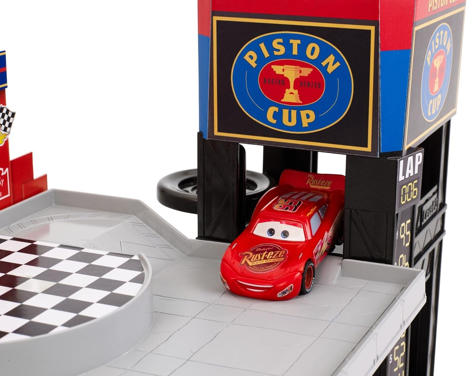 disney pixar cars piston cup garage redeco vehicle