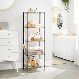 SONGMICS 5-Tier Metal Shelving Unit with Adjustable Shelves 30 x 40 x 121 cm view 5