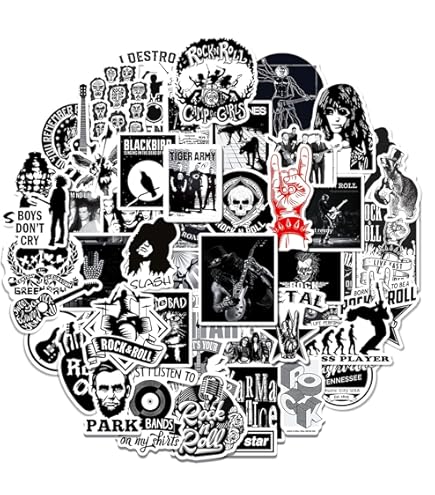 Amazon.com: BulbaCraft 81Pcs Large Punk Stickers, Punk Rock