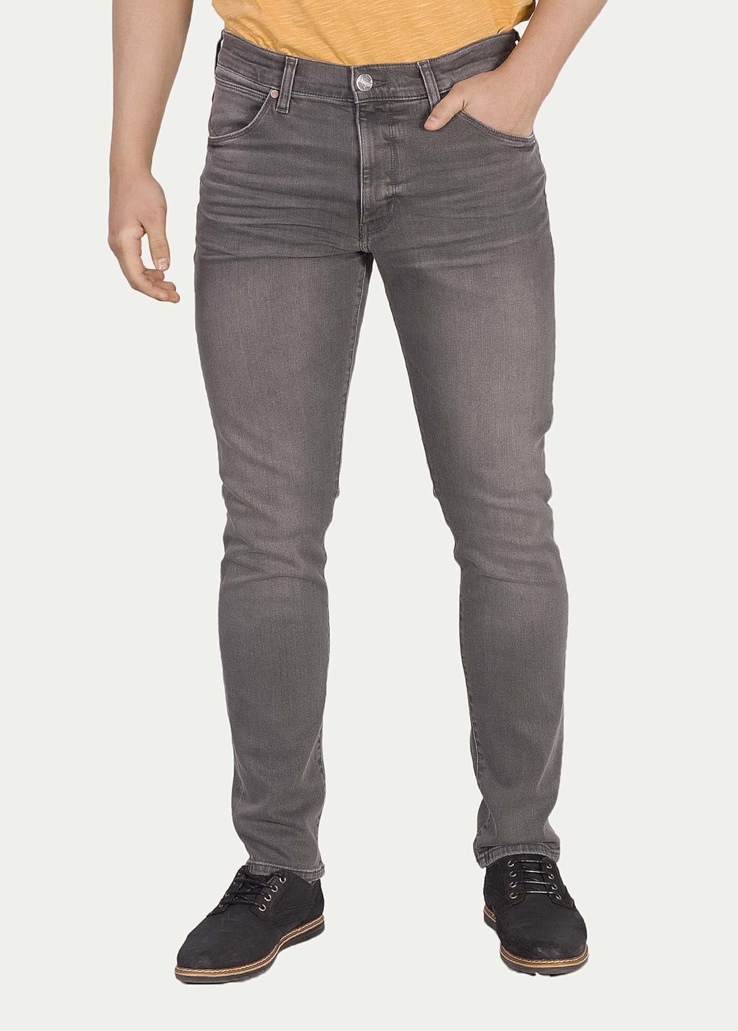 wrangler mens grey jeans