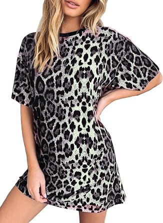 Oversized Leopard Print Dress Deals, 58 