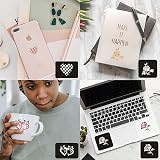 Aresvns Tattoo Stencils Kit 24 Sheets Reusable Body Art Templates for Women view 5