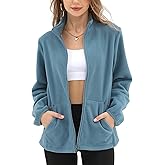Argstar Women's Fleece Jacket with 6 Pockets (XS-2XL)