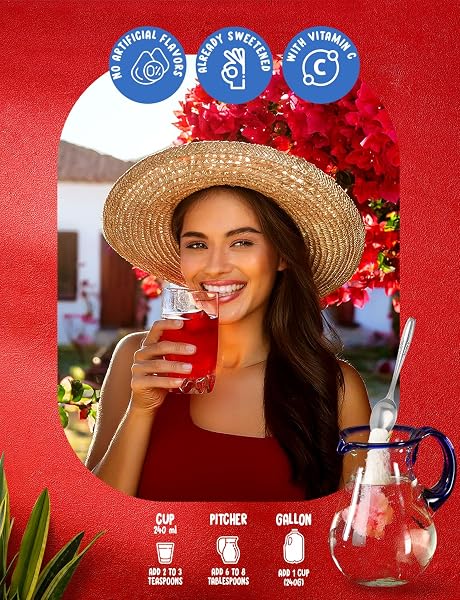 KLASS AGUAS FRESCAS DRINK MIX TROPICAL VARIETY PACK – STRAWBERRY, GRAPE, TROPICAL PUNCH & ORANGE – POWDER DRINK MIX, WATER DRINK MIX WITH NATURAL FLAVORS & VITAMIN C, MAKES 28 TO 36 QUARTS (56 TO 72 DRINKS)