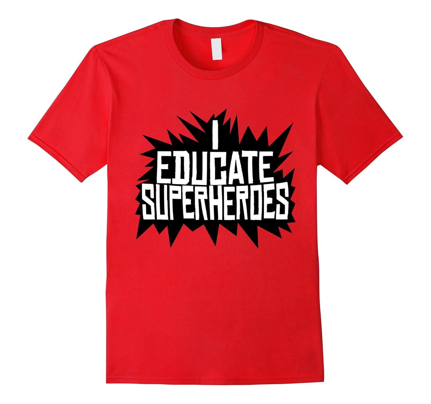 Cool I Educate Superheroes T-Shirt for Men and Women-Rose