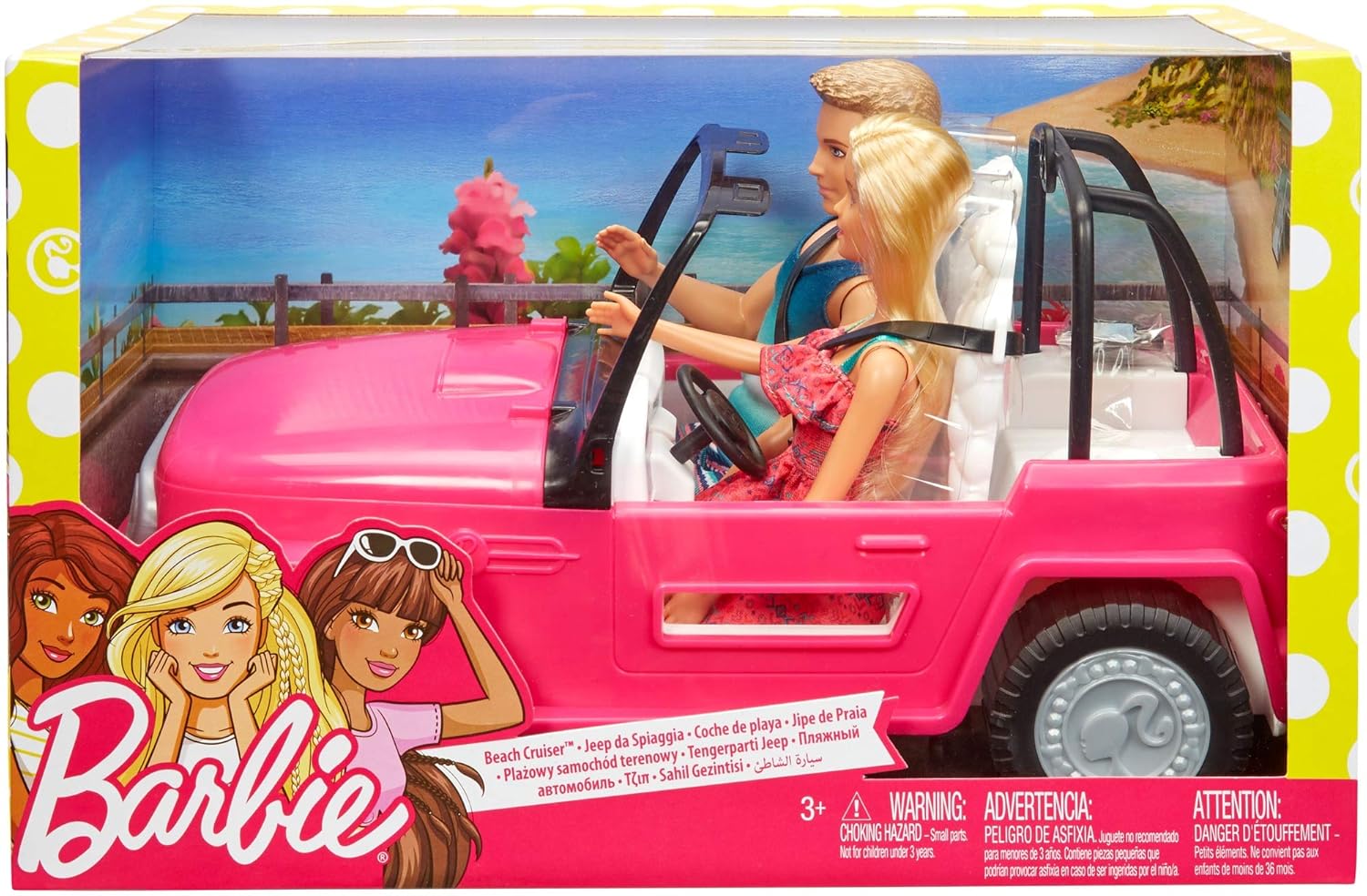 barbie coche de playa