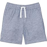 Janie and Jack Boys Chambray Pull on Short (Toddler/Little Kids/Big Kids) Shorts