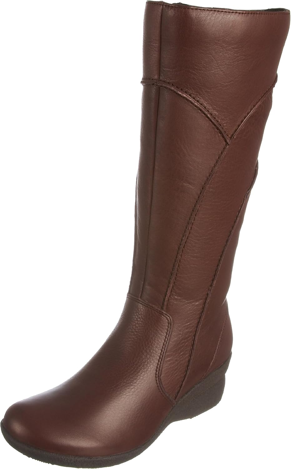 Hush Puppies Women's Yolanda Brown Leather Ankle Boot H25270020 9 UK