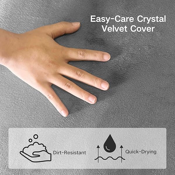 SWBVS TRI-FOLD MEMORY FOAM MATTRESSES, 4 INCH SINGLE FOLDING MATTRESS WITH WASHABLE COVERS, REVERSIBLE DESIGN, FOLDABLE TOPPER FOR TRAVEL&GUESTS 75″ X 25″ X 4″