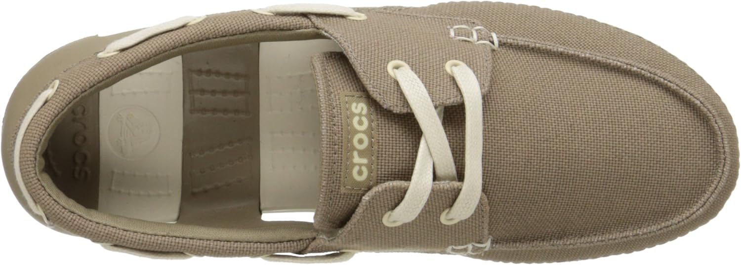 crocs beach line men's boat shoes