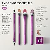 REAL Eye-Conic Essentials 5 Piece Brush Set with Sharpener view 3