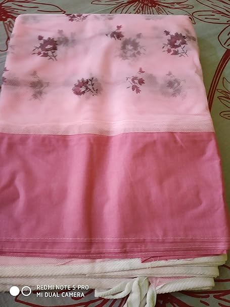 shri ashu creation Superior Luxor Qualtiy Mosquito Net for Bed- (6 * 7 FEET) Pink