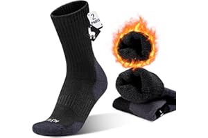 MAGISDU Alpaca Socks Men Women, Warm Wools for Winter Hiking, Hunting, Boots, Compression Thick Cushioned Moisture Wicking