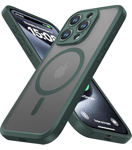 Amazon.com: TORRAS Magnetic Shockproof for iPhone 15 Pro Case