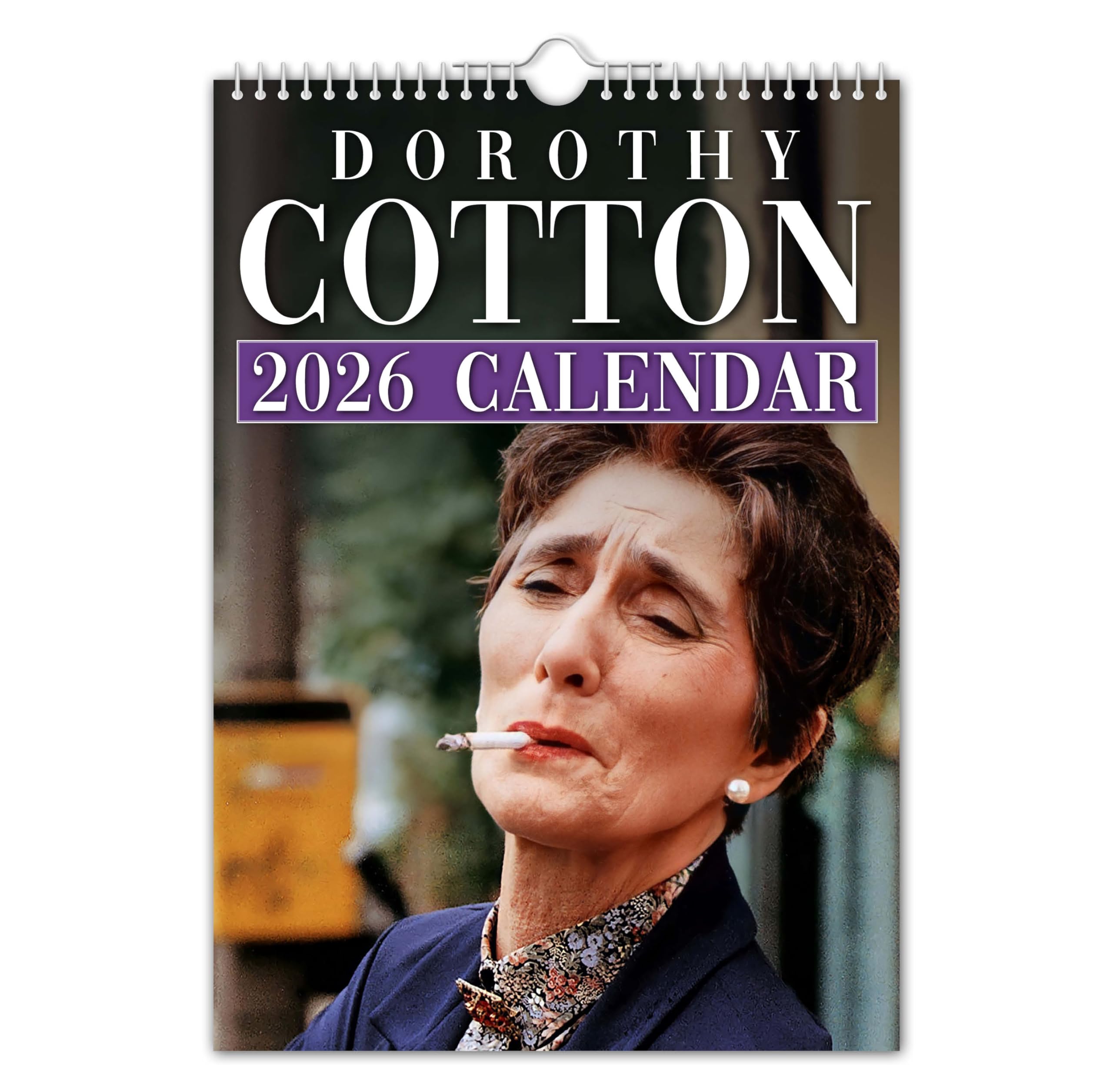 The Calendar King // Dot Cotton - A4 Size 2026 Wall Calendar