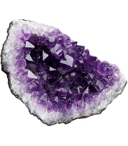 Amazon.com: YATOJUZI 紫水晶水晶簇1.5 英吋- 2 英吋(約3.8 公分- 5.08