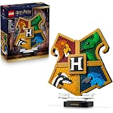 LEGO Harry Potter Hogwarts House Crest 76462 | Collectible Building Toy for Girls &amp; Boys, Ages 12+, Display as Bedroom or Book Shelf Decor, W/ Stand, 545 pieces, Gifts Idea