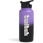 Twitch 32oz Water Bottle Straw Lid - Purple