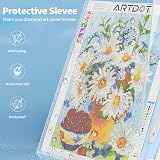 ARTDOT Diamond Painting Album with Handle A3 30 Pockets Holds 60 Sheets view 3