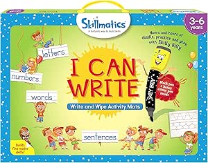 Amazon.com: Skillmatics Educational Game: I Can Write (3-6 Years ...