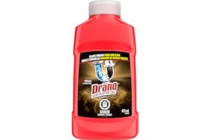 Drano Hair Buster Gel Remover, Drain Clog Remover and Cleaner for Shower or Sink Drains, 473ml, Packaging may vary