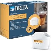 BRITA Maxtra Pro Limescale Expert Semi-annual Pack of 12 Filters &ndash; New Generation Filters &ndash; Ideal for Hot Drinks &amp; Limescale Protection for Coffee Machines and