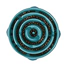 Outward Hound Kyjen 51002 Fun Feeder Slow Feed Interactive Bloat Stop Dog Bowl, Large, Blue