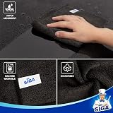 MR.SIGA Microfiber Cleaning Cloths 12 Pack 32 x 32 cm Black view 6