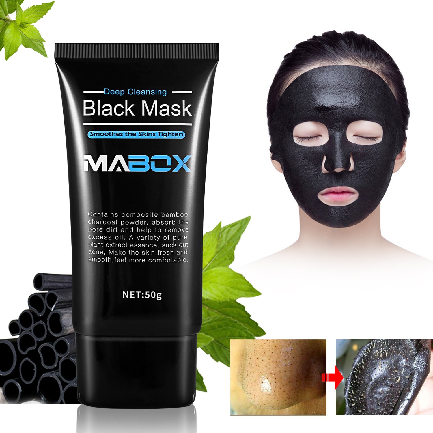 Buy Blackhead Peel Off Mask, Blackhead Remover Mask, Purifying Peeloff