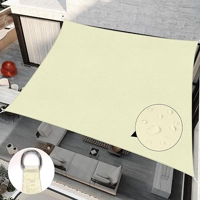RICHIE Sun Shade Sail 2m x 2m Square Waterproof UV Block Awnings