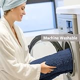Thick Non-slip Bath Mat 60x90 Navy Ultra Soft Microfiber view 6