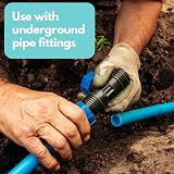 LavaTap MDPE Pipe 25mm Blue Water Mains Supply Plastic Tube 25M PE80 view 2