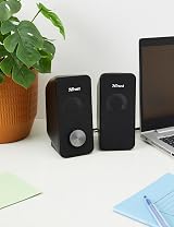 Trust Arys Compact PC Speakers 2.0 12W RGB USB Powered 3.5mm view 2