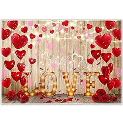 Swepuck 10x8ft Rustic Wooden Valentine's Day