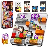 Pocket Cubes Magnetic Blocks &amp; Magnetic Tiles, 35 PCS Magic Academy Magnetic Building Cubes Set, STEM Construction Toys for Kids Ages 4-8, Mini Travel Toys for Toddlers 3-5, Montessori Sensory Gifts