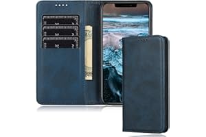 iPhone 12 Pro Max Wallet Case with Card Holder Slot FROLAN Premium PU Leather Strong Magnetic Flip Folio Kickstand Drop Prote