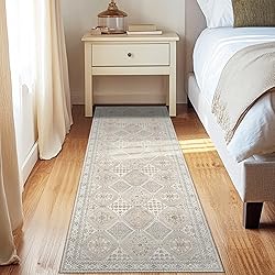 CAPALOCA 2x8 Area Rug Bohemian Rugs with Print