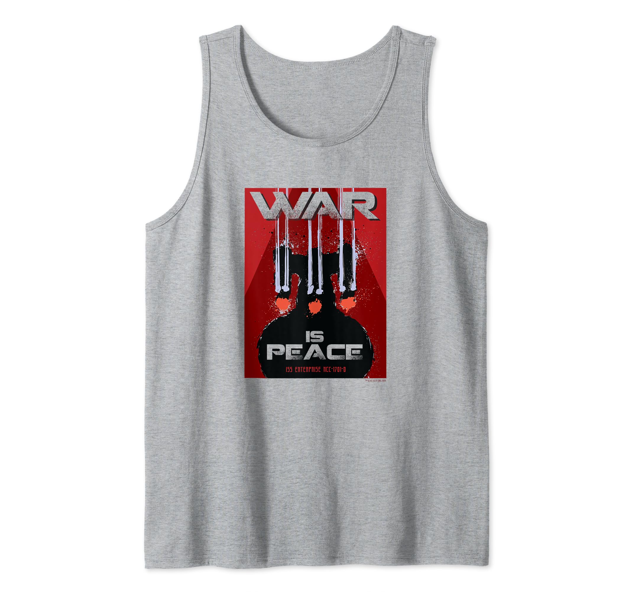 Star Trek: The Next Generation Mirror Universe War is Peace Tank Top