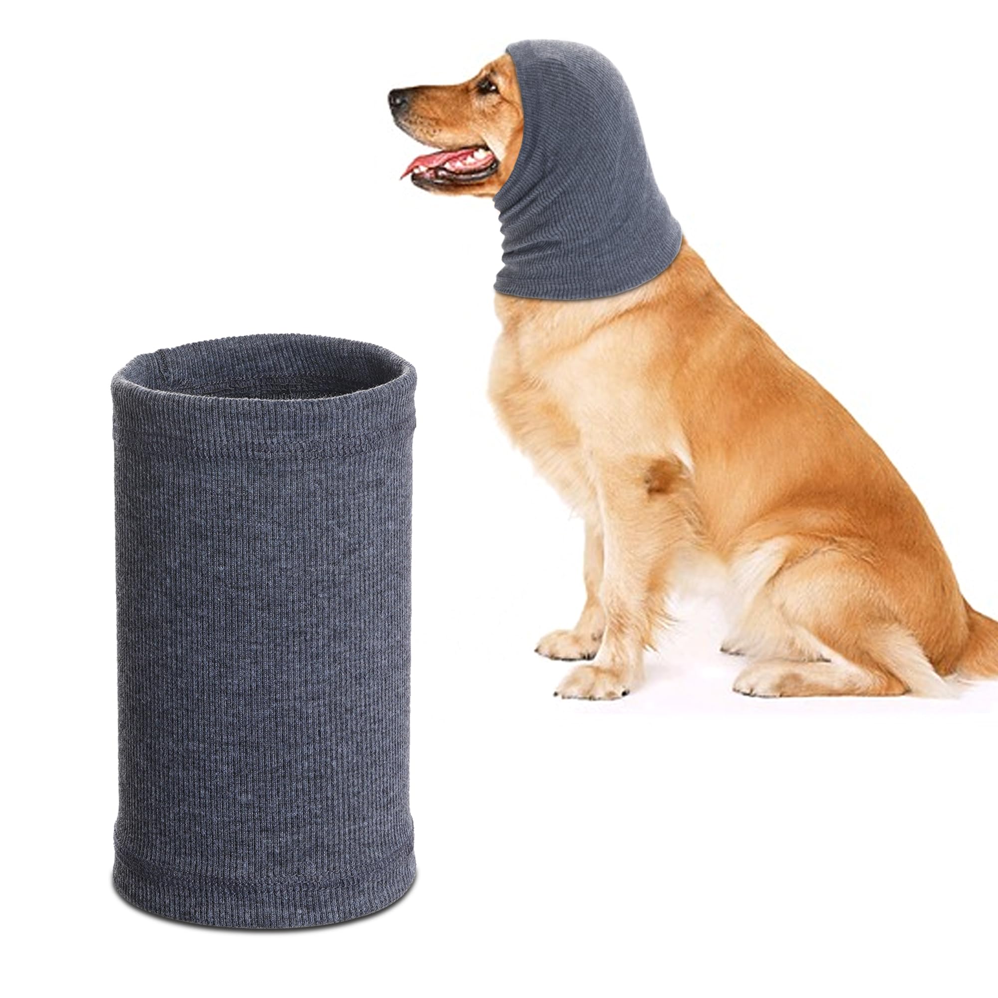 Quiet Ears for Dogs, Rbenxia 1 Piece Dog Ear Cover