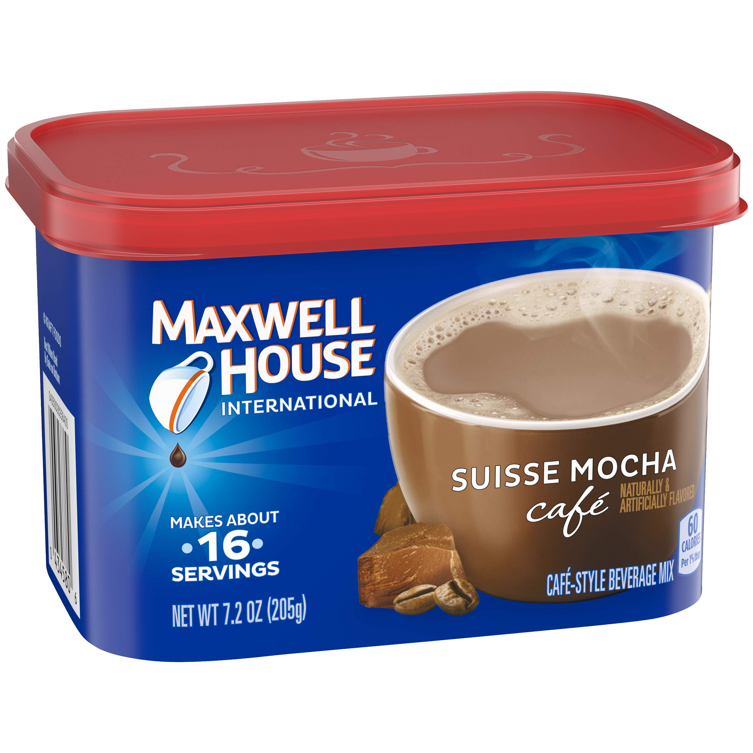 Maxwell House International Cafe Suisse Mocha Instant Coffee (7.2 oz