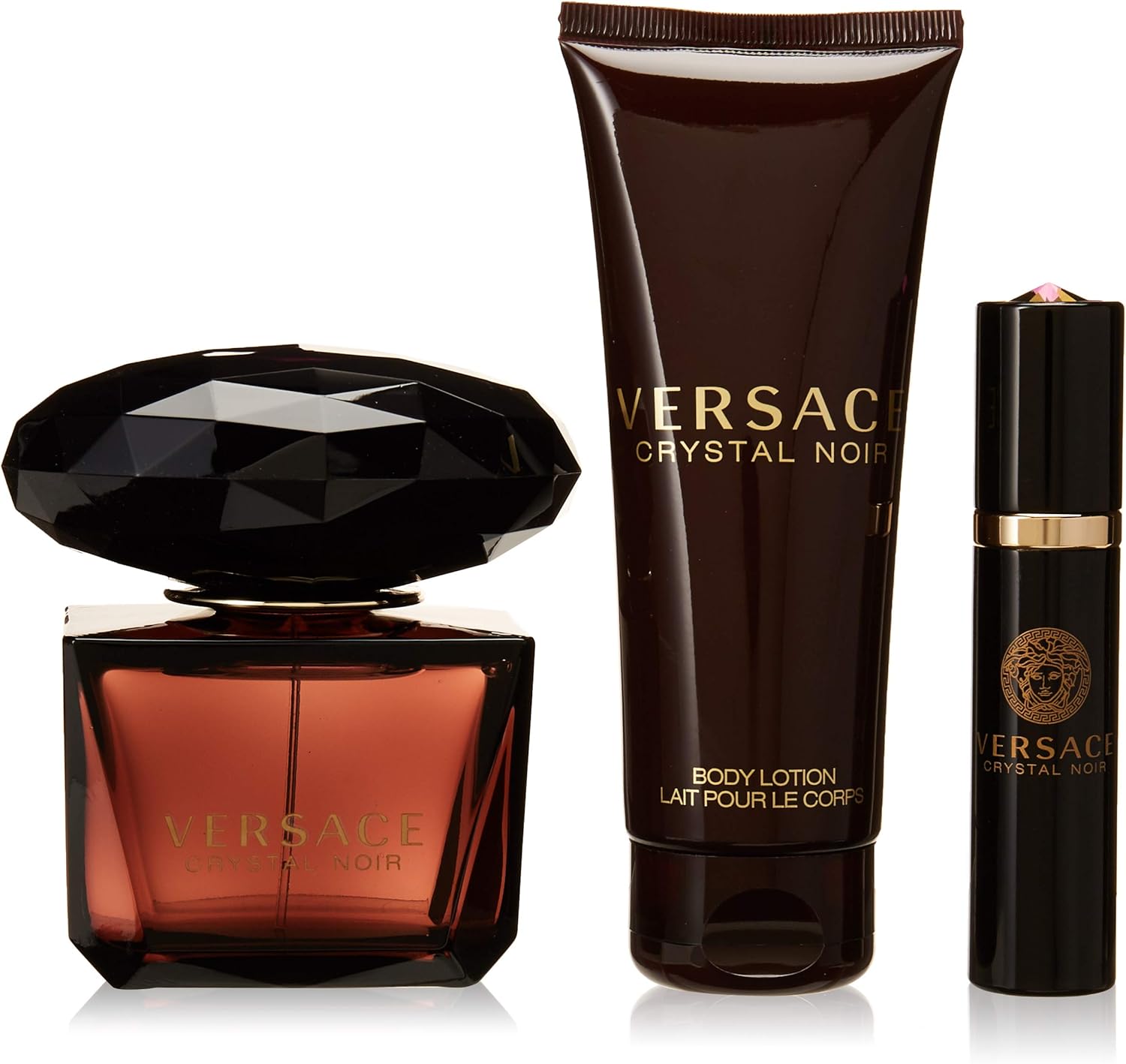 Versace Crystal Noir Eau de Toilette EdT 90 ml Set