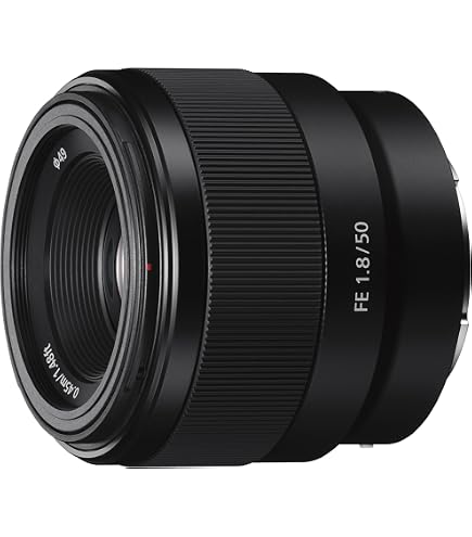 超美品　SONY FE 50mm F1.8 SEL50F18F AF H111 Amazon.com : Sony - FE 50mm F1.8 Standard Lens (SEL50F18F), Black