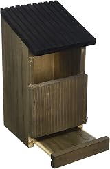 Gardman Robin Nest Box Garden Bird House Open Front Safe Haven view 2