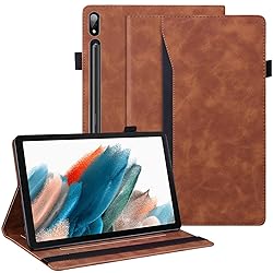 Dteck Premium PU Leather Case for Galaxy Tab