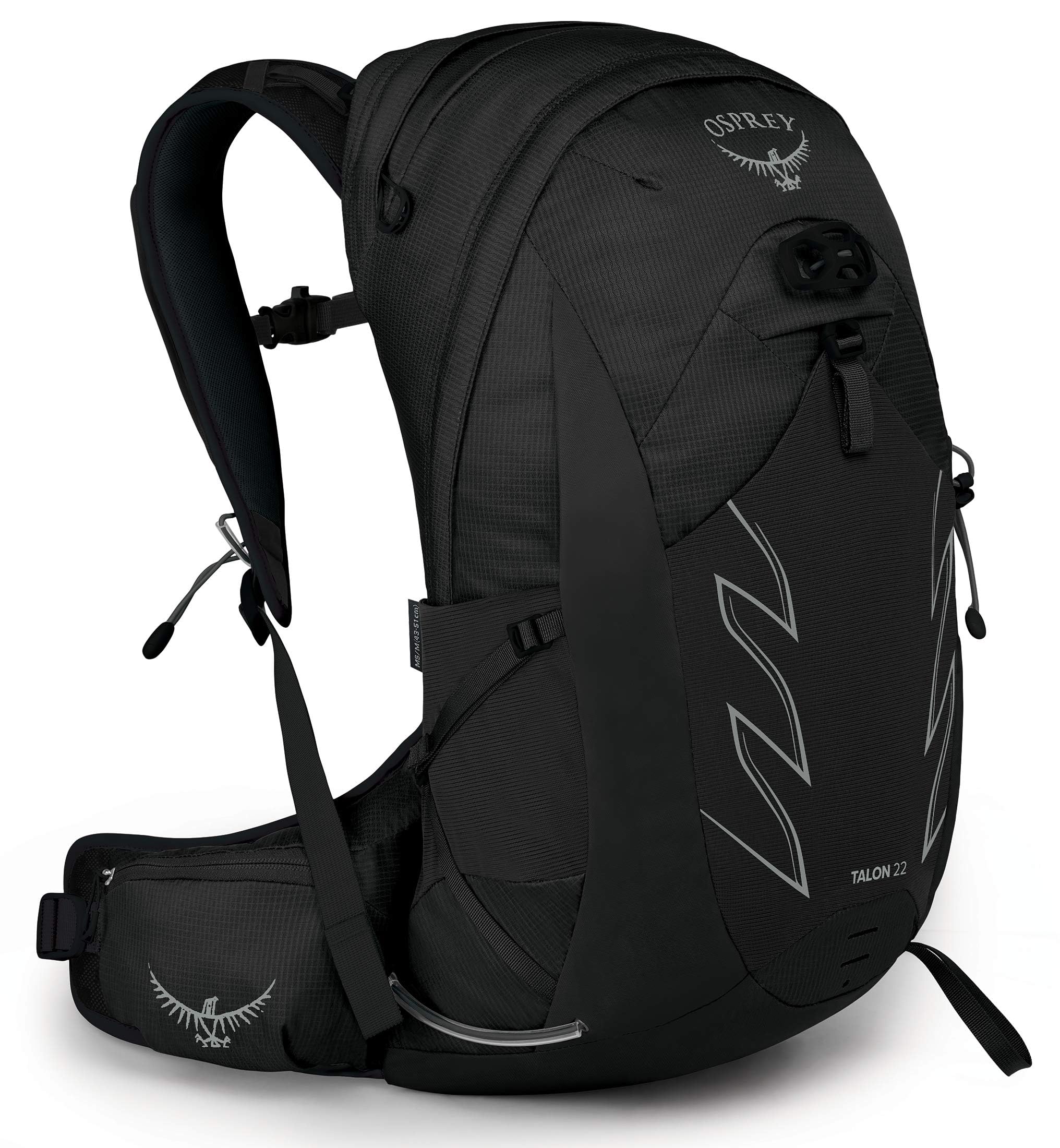 Osprey Talon 22 Men's Hiking Pack Stealth Black - L/XL