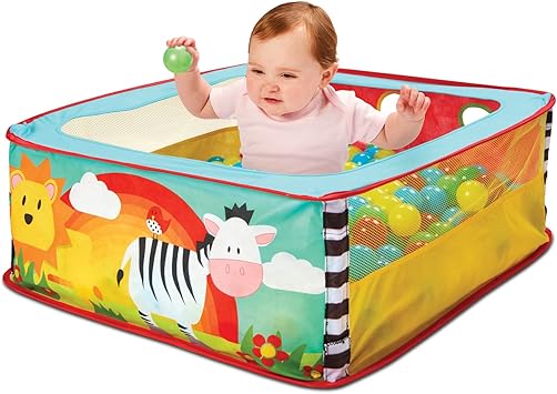 worlds apart zebra pop up sensory ball pit
