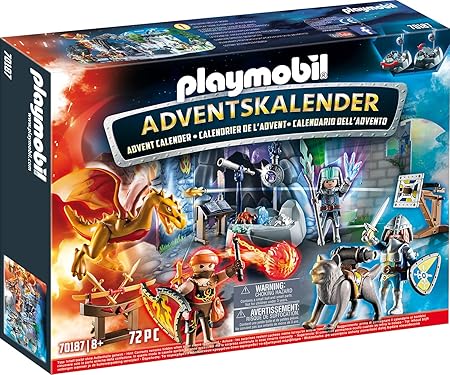 PLAYMOBIL 70187 ADVENTSKALENDER Spielzeug, Rollenspiel, bunt, one Size