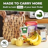 ECO CHIC Eco Chic Lightweight Foldable Reusable Shopping Bag Floral Highland view 3