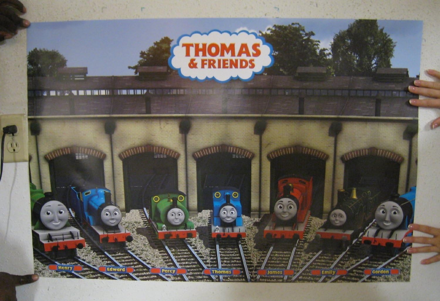 thomas the train garage